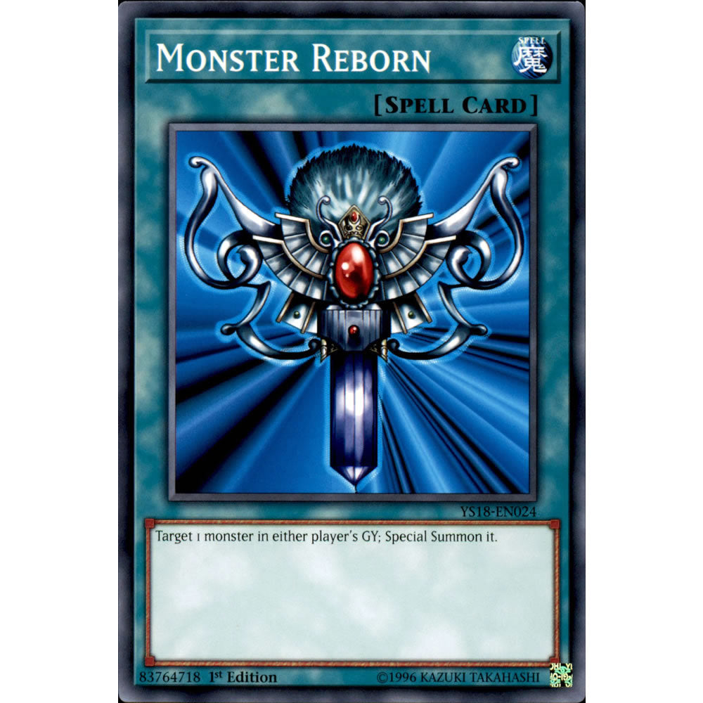 Monster Reborn YS18-EN024 Yu-Gi-Oh! Card from the Codebreaker Set