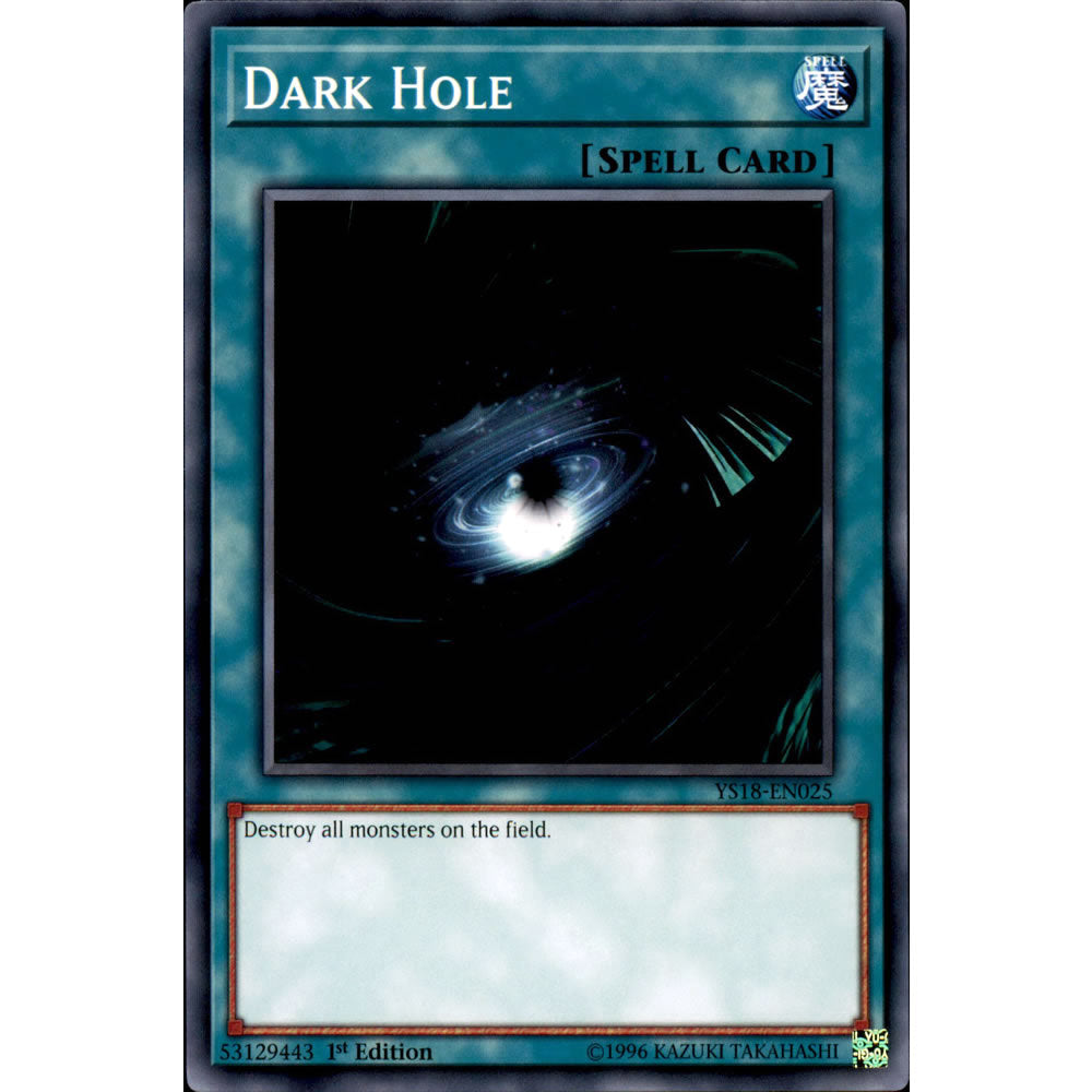 Dark Hole YS18-EN025 Yu-Gi-Oh! Card from the Codebreaker Set