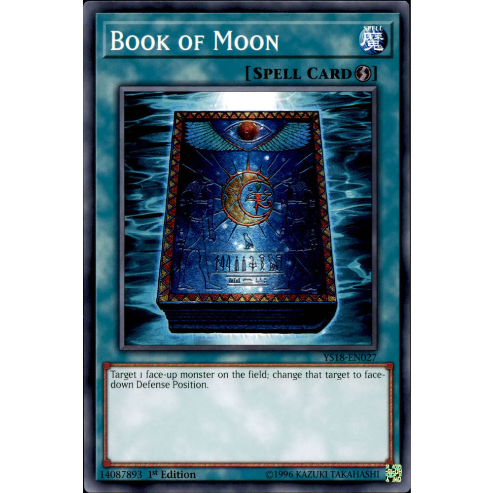 Book of Moon YS18-EN027 Yu-Gi-Oh! Card from the Codebreaker Set