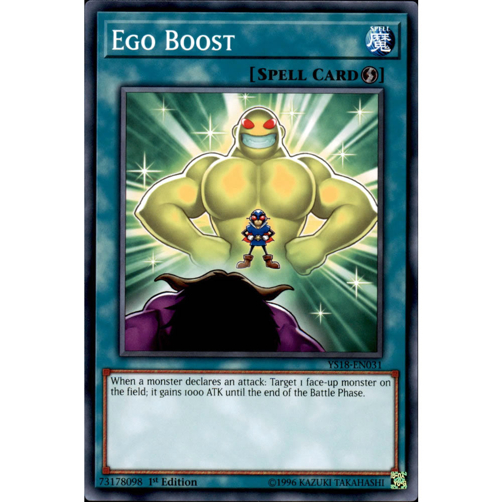 Ego Boost YS18-EN031 Yu-Gi-Oh! Card from the Codebreaker Set