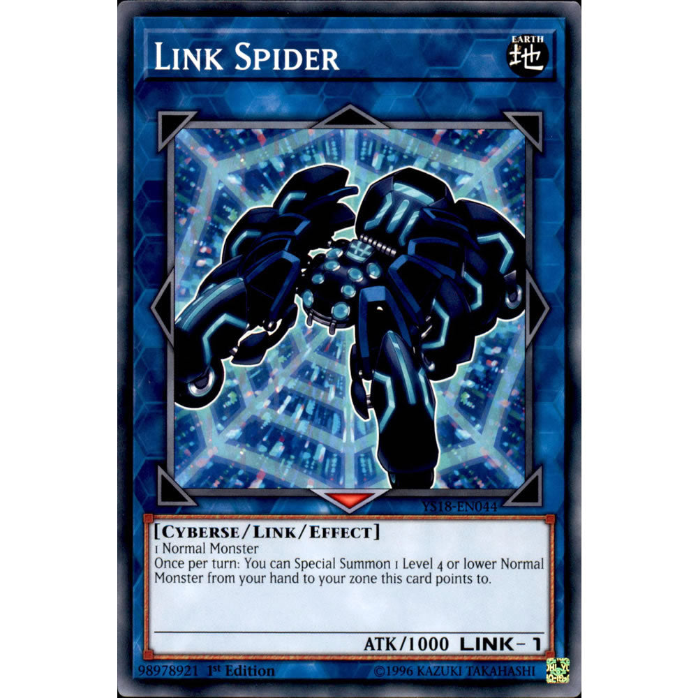 Link Spider YS18-EN044 Yu-Gi-Oh! Card from the Codebreaker Set