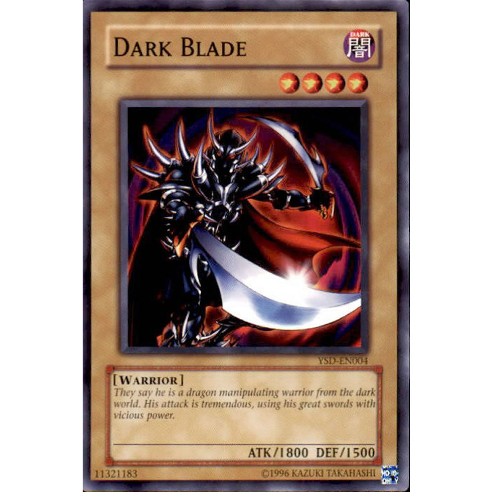 Dark Blade YSD-EN004 Yu-Gi-Oh! Card from the GX 2006 Set