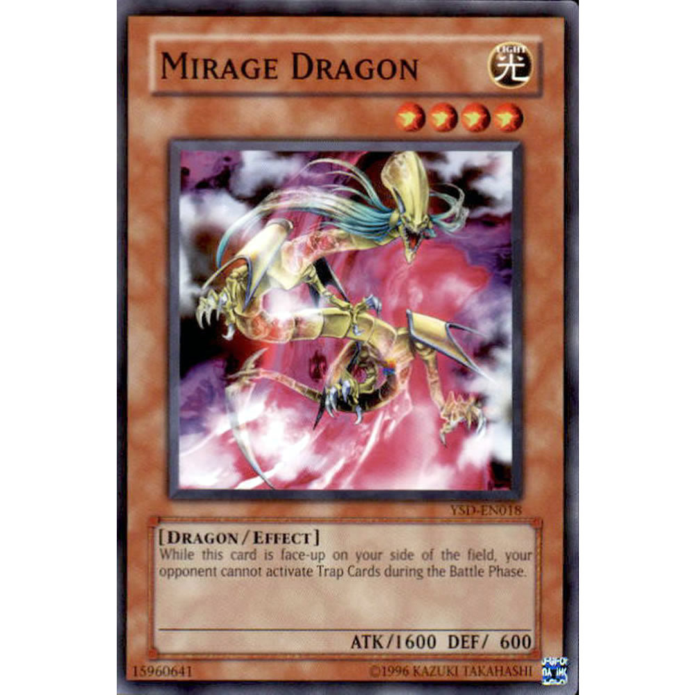 Mirage Dragon YSD-EN018 Yu-Gi-Oh! Card from the GX 2006 Set