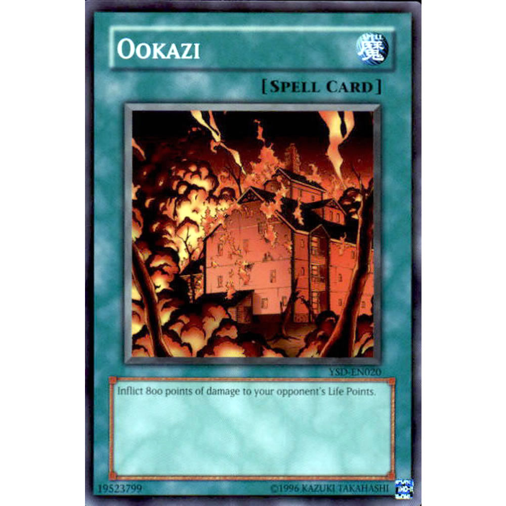 Ookazi YSD-EN020 Yu-Gi-Oh! Card from the GX 2006 Set