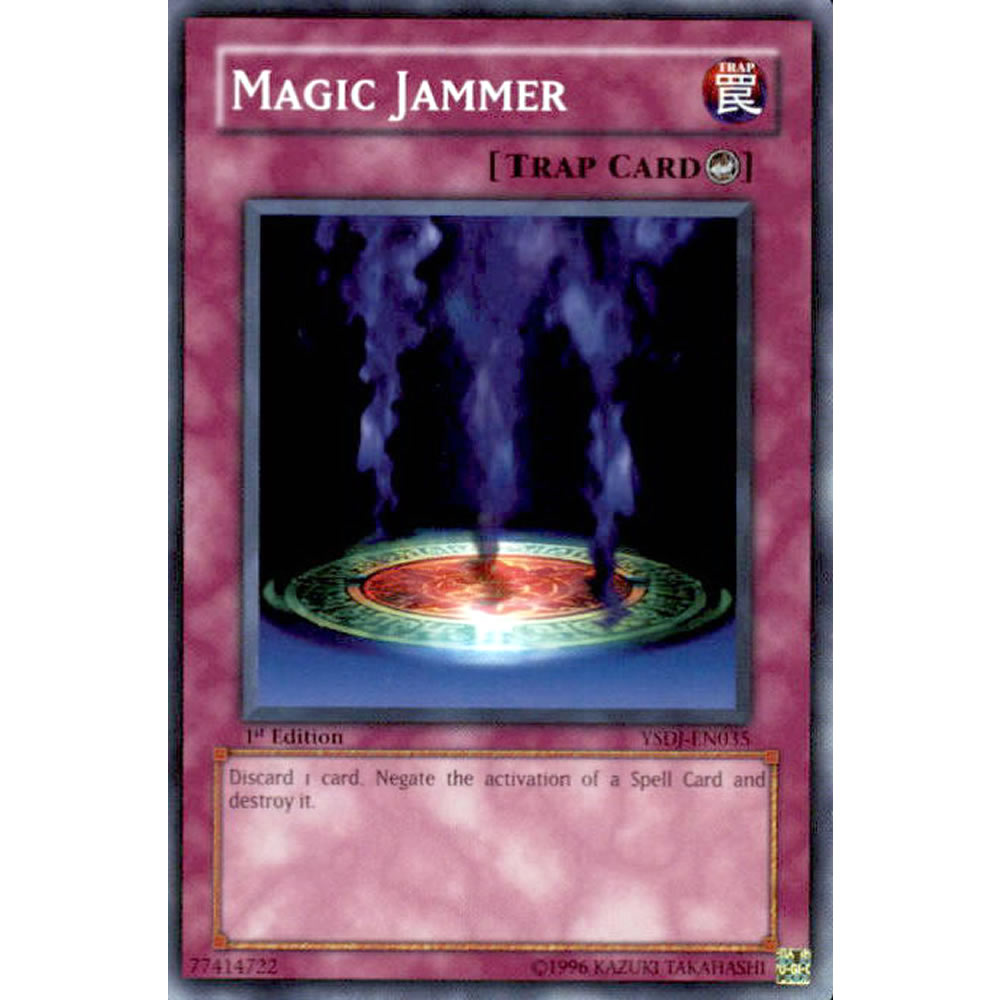 Magic Jammer YSDJ-EN035 Yu-Gi-Oh! Card from the Jaden Yuki Set