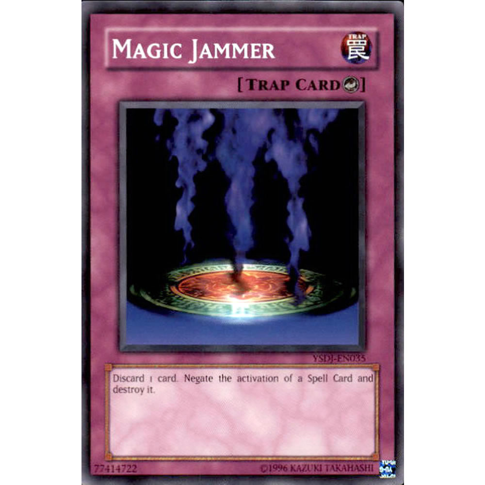 Magic Jammer YSDJ-EN035 Yu-Gi-Oh! Card from the Jaden Yuki Set
