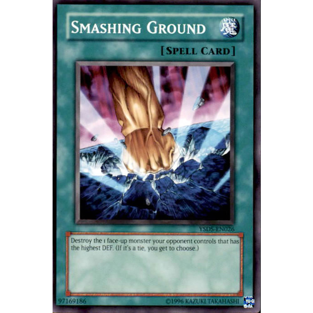 Smashing Ground YSDS-EN026 Yu-Gi-Oh! Card from the Syrus Truesdale Set