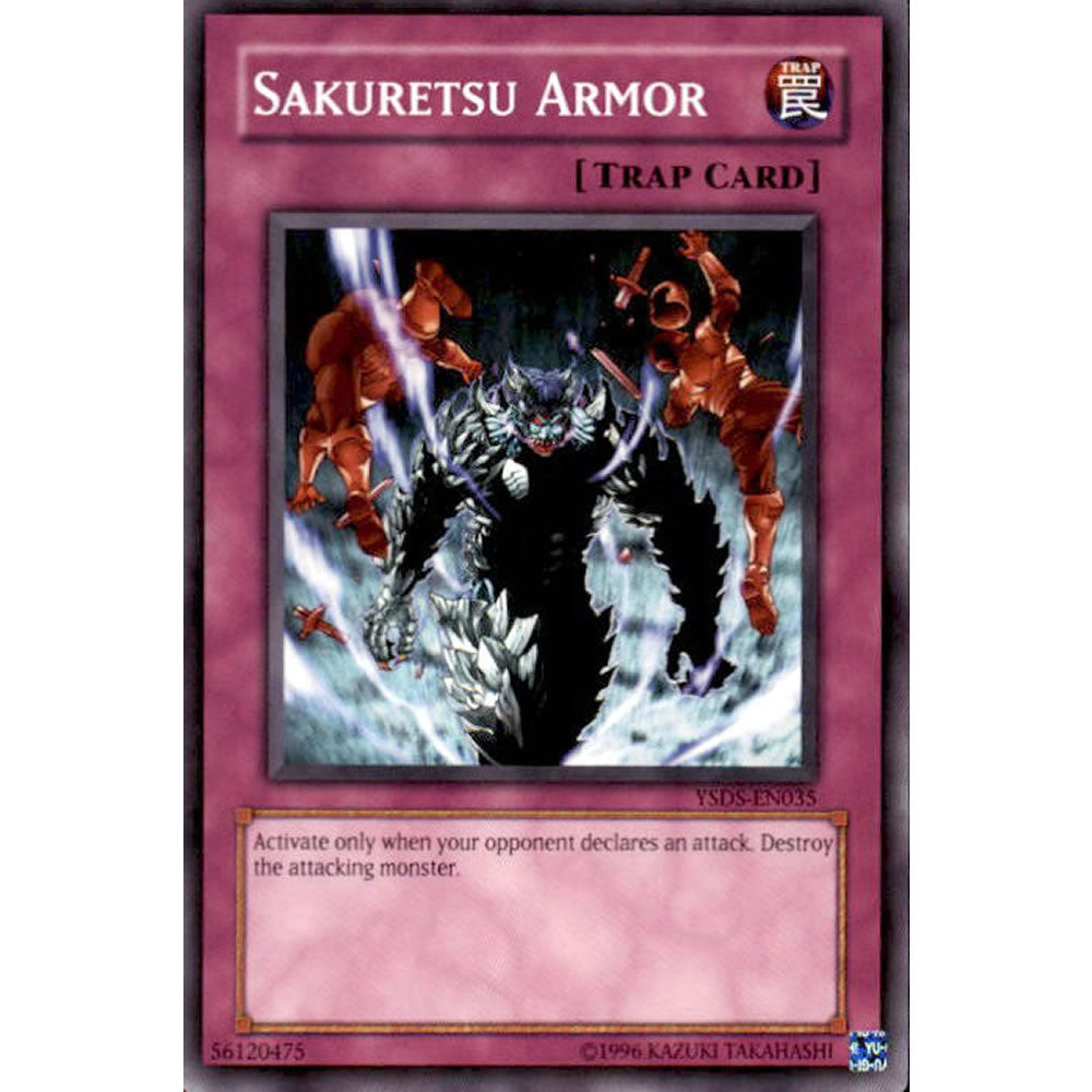 Sakuretsu Armor YSDS-EN035 Yu-Gi-Oh! Card from the Syrus Truesdale Set