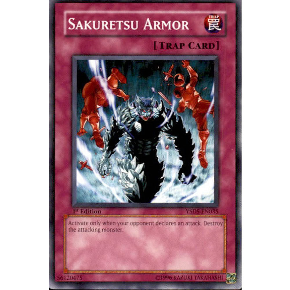 Sakuretsu Armor YSDS-EN035 Yu-Gi-Oh! Card from the Syrus Truesdale Set