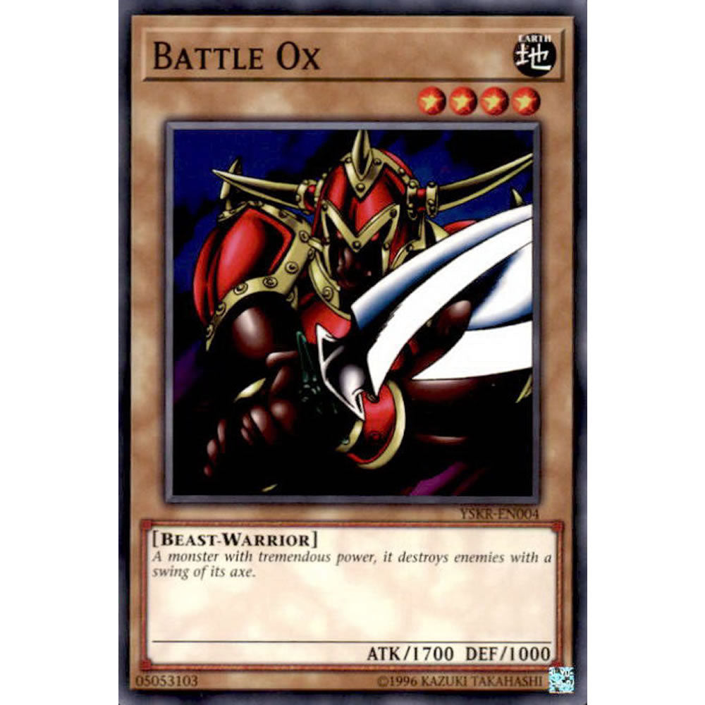Battle Ox YSKR-EN004 Yu-Gi-Oh! Card from the Kaiba Reloaded Set