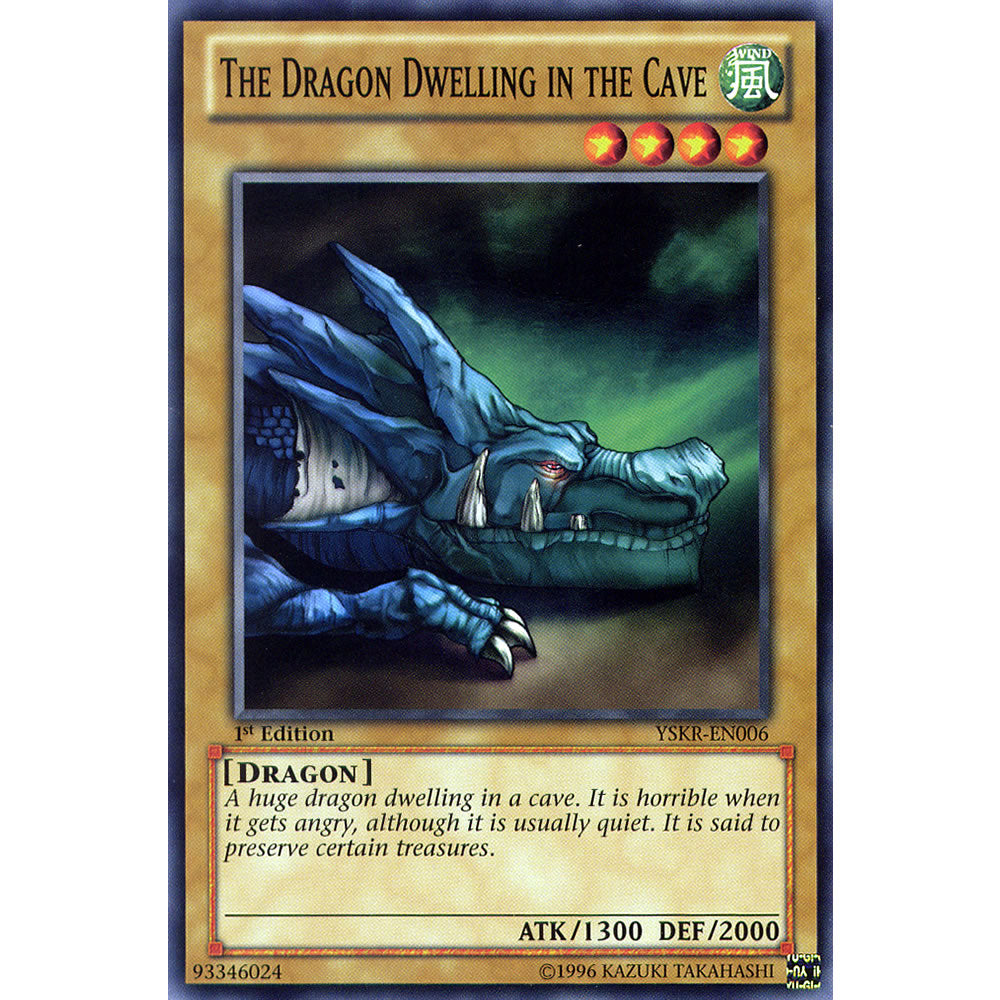 The Dragon Dwelling In The Cave YSKR-EN006 Yu-Gi-Oh! Card from the Kaiba Reloaded Set