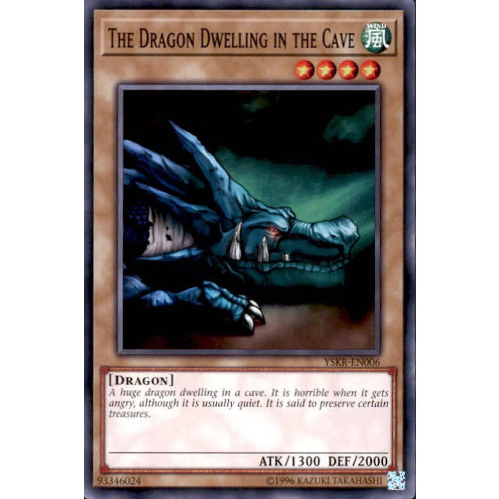 The Dragon Dwelling In The Cave YSKR-EN006 Yu-Gi-Oh! Card from the Kaiba Reloaded Set