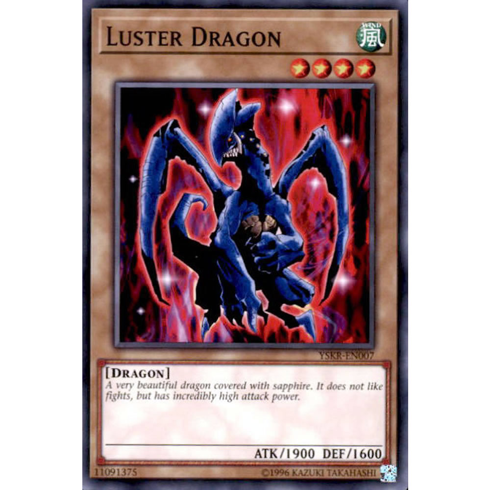 Luster Dragon YSKR-EN007 Yu-Gi-Oh! Card from the Kaiba Reloaded Set