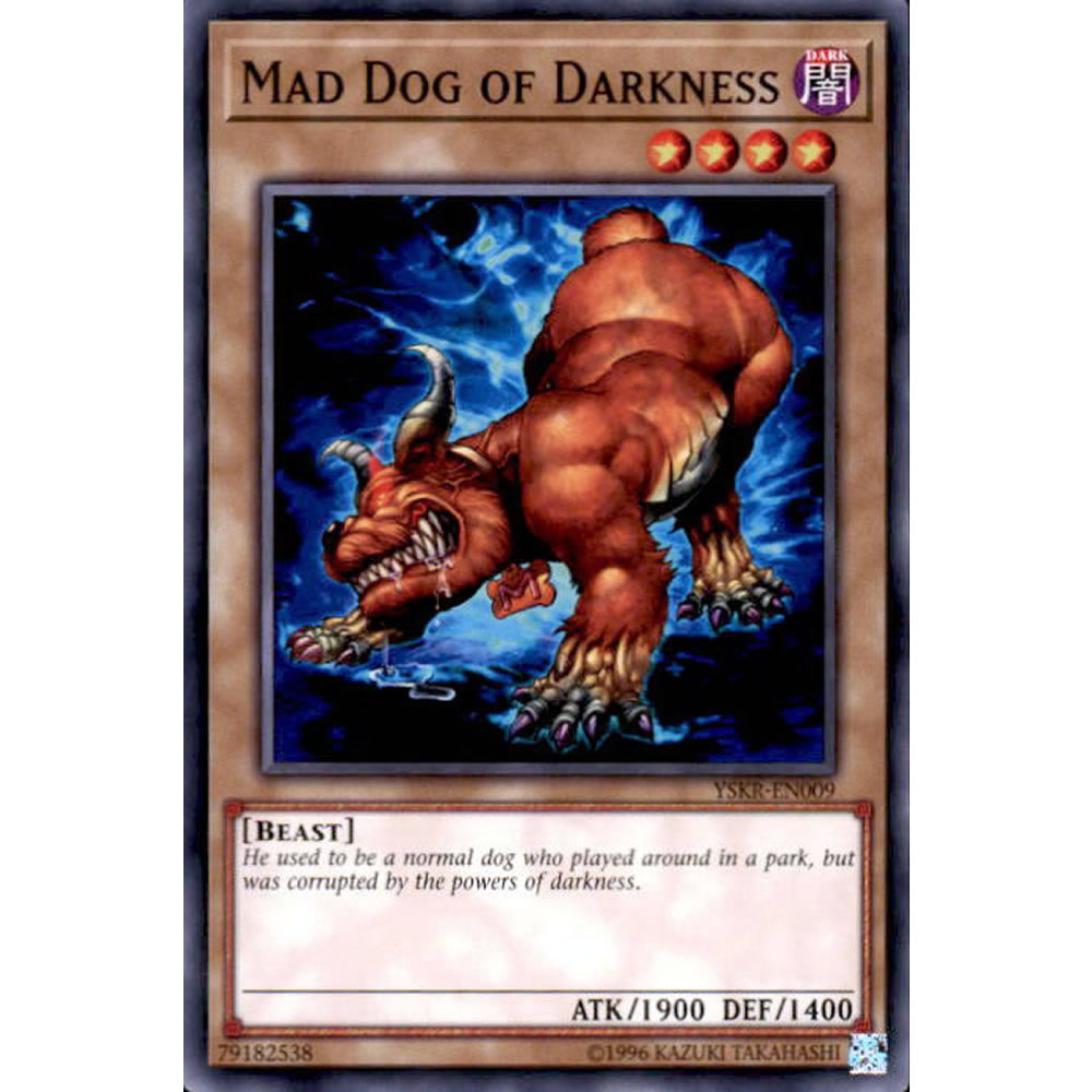 Mad Dog of Darkness YSKR-EN009 Yu-Gi-Oh! Card from the Kaiba Reloaded Set