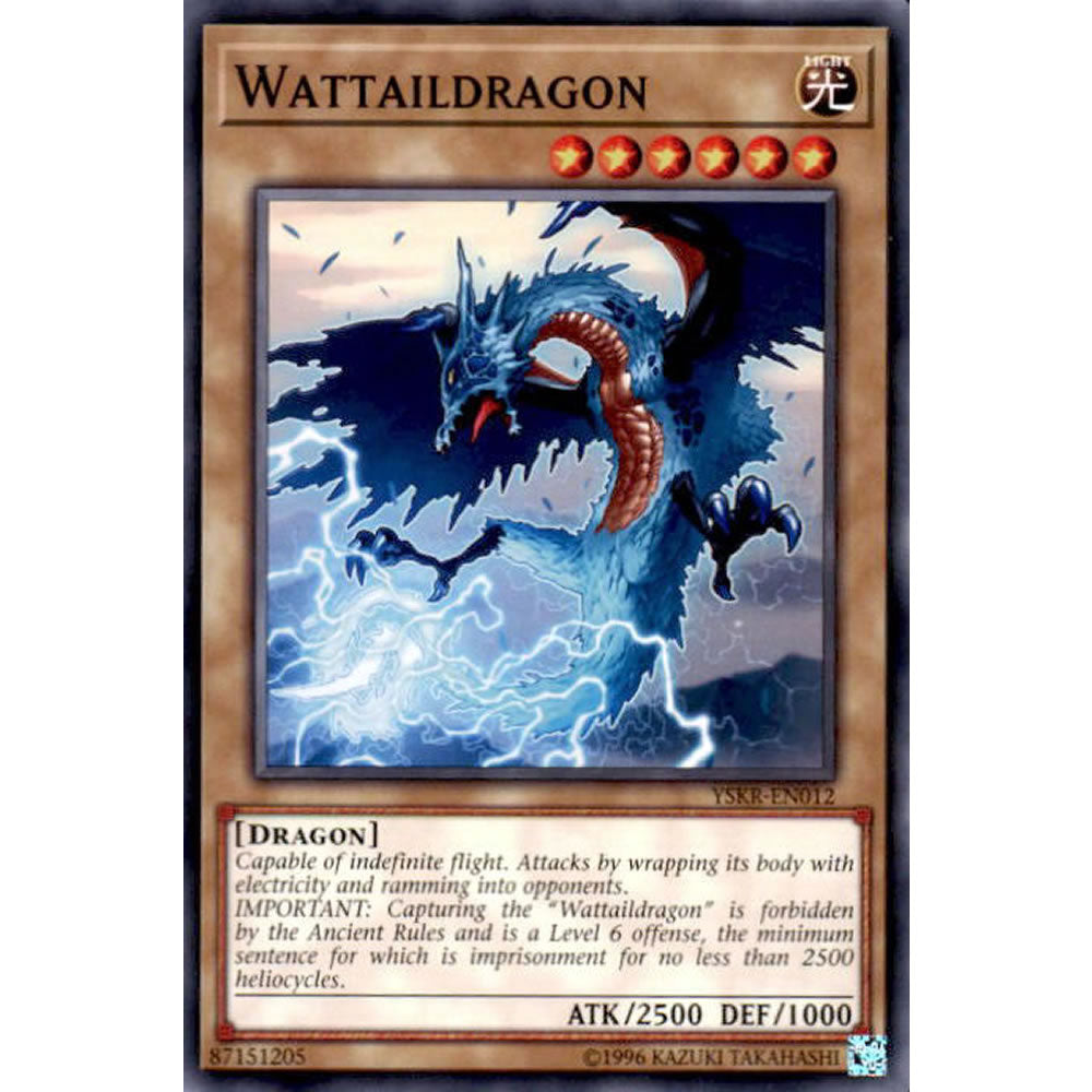 Wattaildragon YSKR-EN012 Yu-Gi-Oh! Card from the Kaiba Reloaded Set