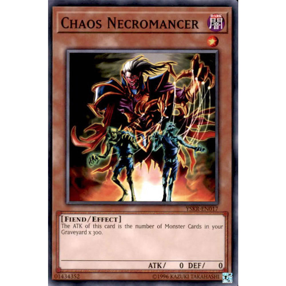 Chaos Necromancer YSKR-EN017 Yu-Gi-Oh! Card from the Kaiba Reloaded Set