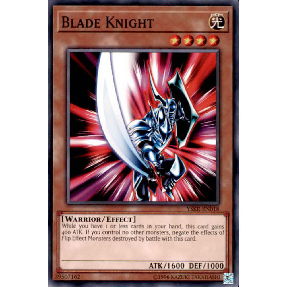 Blade Knight YSKR-EN018 Yu-Gi-Oh! Card from the Kaiba Reloaded Set