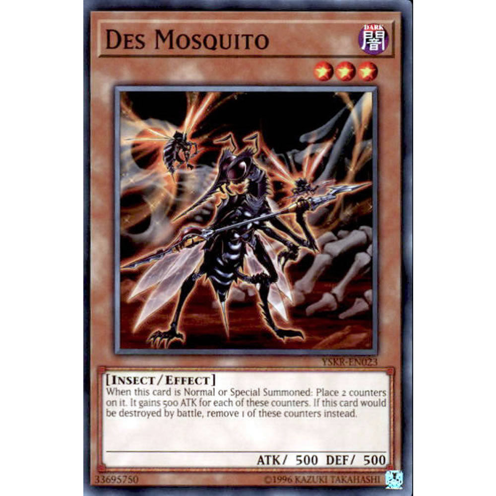 Des Mosquito YSKR-EN023 Yu-Gi-Oh! Card from the Kaiba Reloaded Set