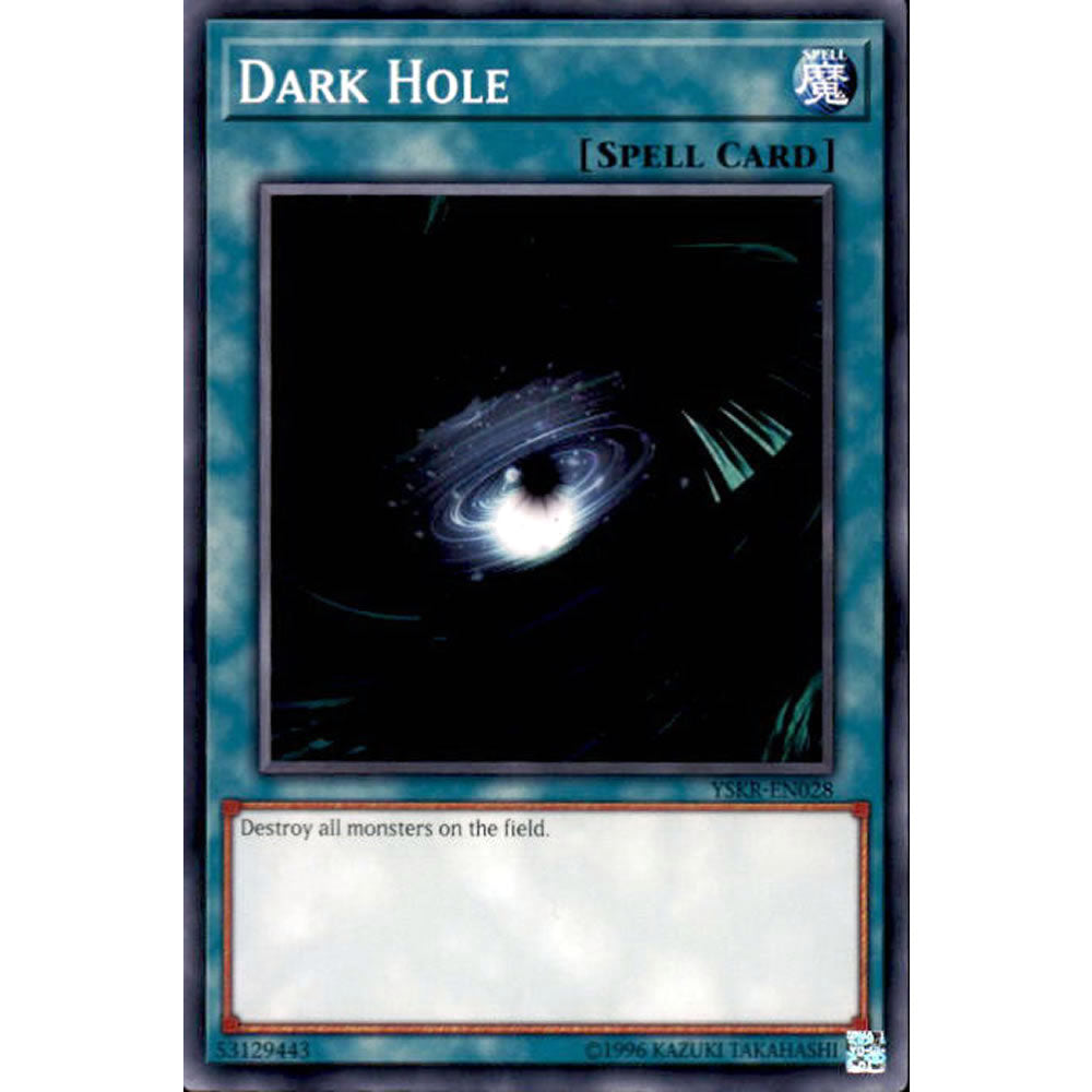 Dark Hole YSKR-EN028 Yu-Gi-Oh! Card from the Kaiba Reloaded Set