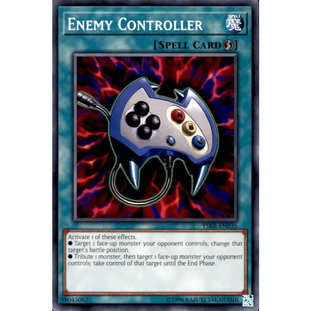 Enemy Controller YSKR-EN035 Yu-Gi-Oh! Card from the Kaiba Reloaded Set