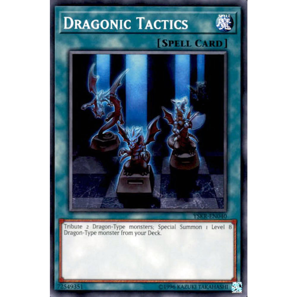 Dragonic Tactics YSKR-EN040 Yu-Gi-Oh! Card from the Kaiba Reloaded Set