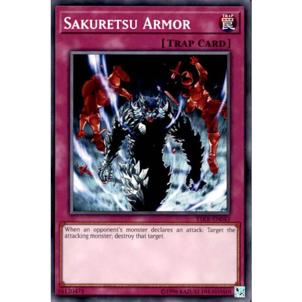 Sakuretsu Armor YSKR-EN043 Yu-Gi-Oh! Card from the Kaiba Reloaded Set
