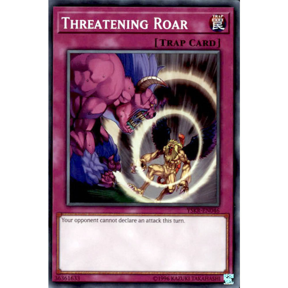 Threatening Roar YSKR-EN046 Yu-Gi-Oh! Card from the Kaiba Reloaded Set