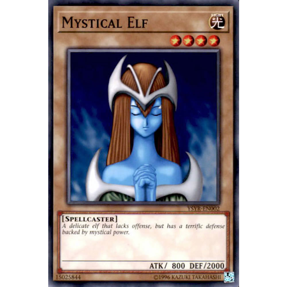 Mystical Elf YSYR-EN002 Yu-Gi-Oh! Card from the Yugi Reloaded Set