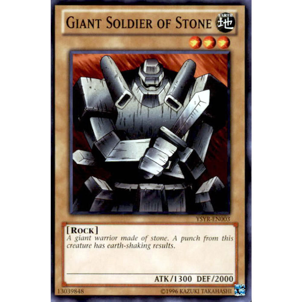Giant Soldier of Stone YSYR-EN003 Yu-Gi-Oh! Card from the Yugi Reloaded Set