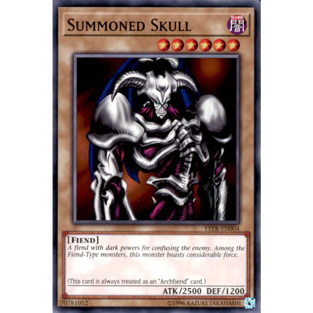 Summoned Skull YSYR-EN004 Yu-Gi-Oh! Card from the Yugi Reloaded Set