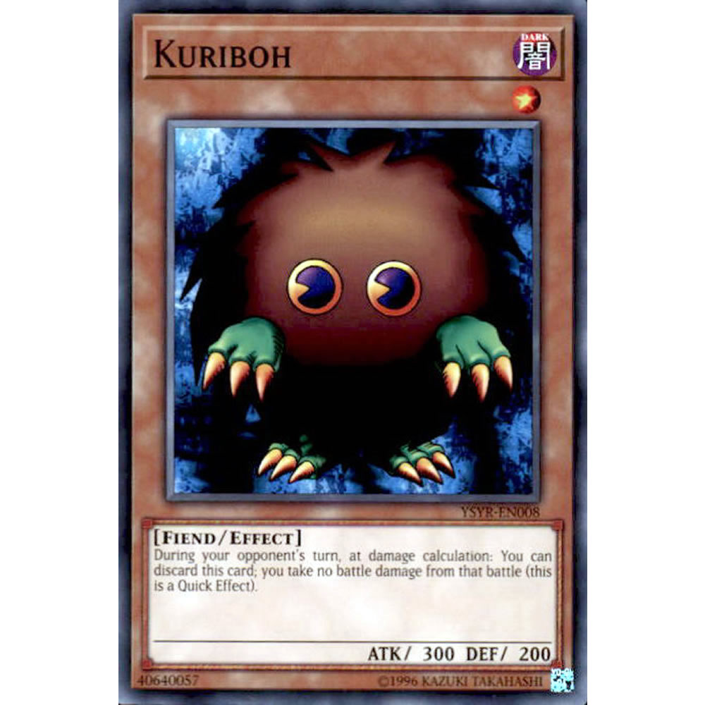 Kuriboh YSYR-EN008 Yu-Gi-Oh! Card from the Yugi Reloaded Set