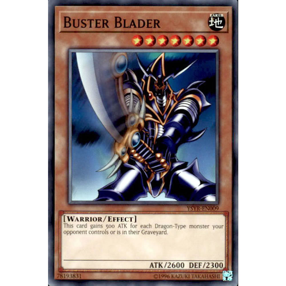 Buster Blader YSYR-EN009 Yu-Gi-Oh! Card from the Yugi Reloaded Set