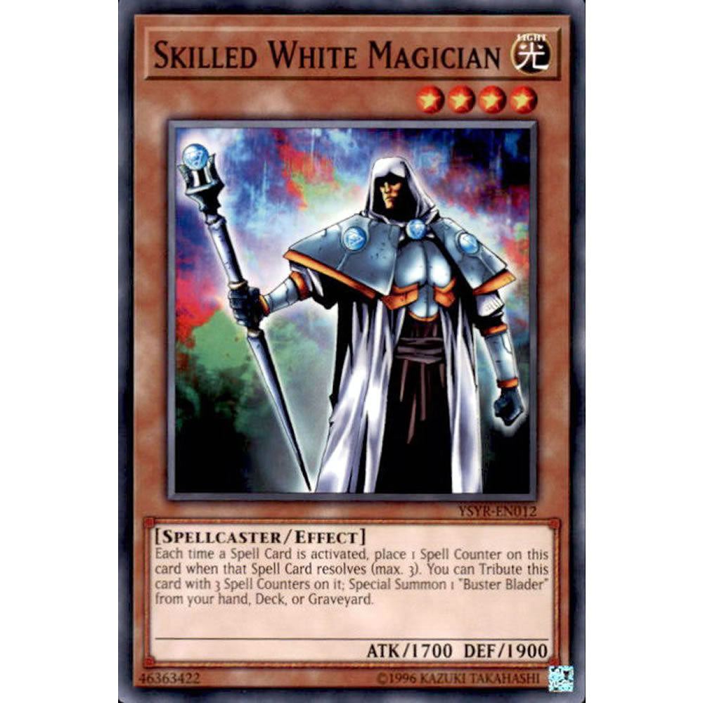 Skilled White Magician YSYR-EN012 Yu-Gi-Oh! Card from the Yugi Reloaded Set