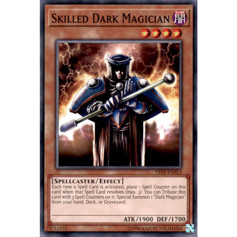 Skilled Dark Magician YSYR-EN013 Yu-Gi-Oh! Card from the Yugi Reloaded Set
