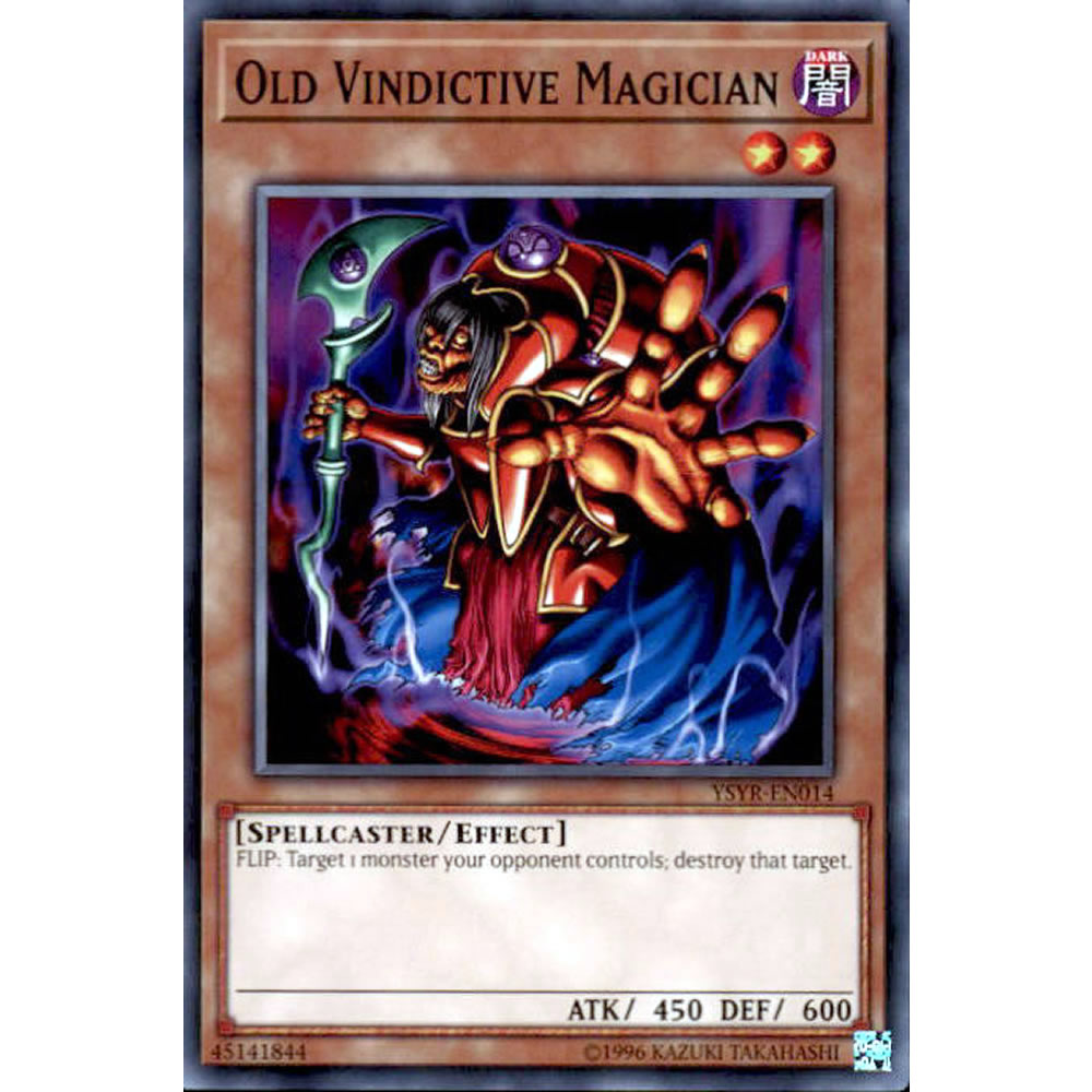 Old Vindictive Magician YSYR-EN014 Yu-Gi-Oh! Card from the Yugi Reloaded Set