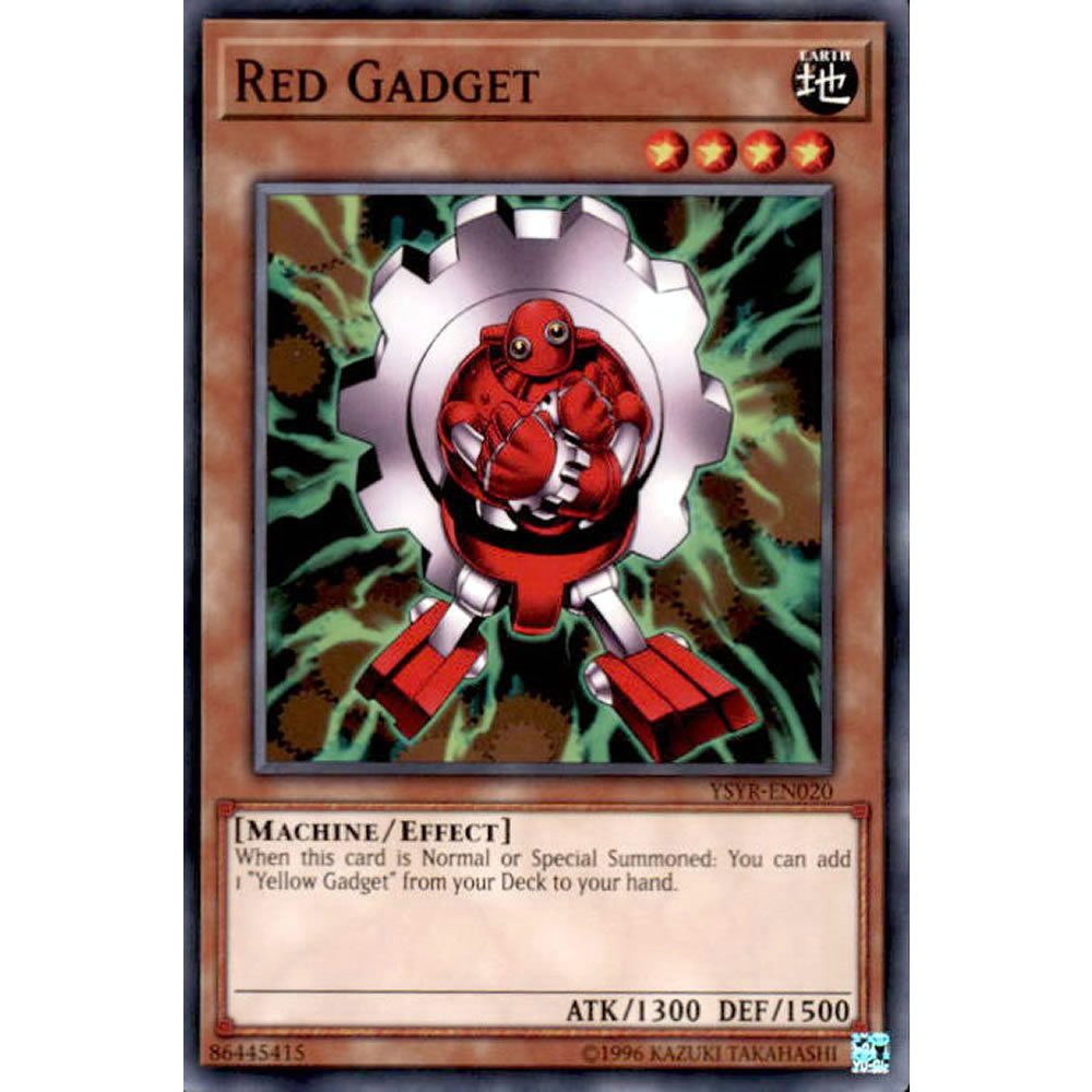 Red Gadget YSYR-EN020 Yu-Gi-Oh! Card from the Yugi Reloaded Set