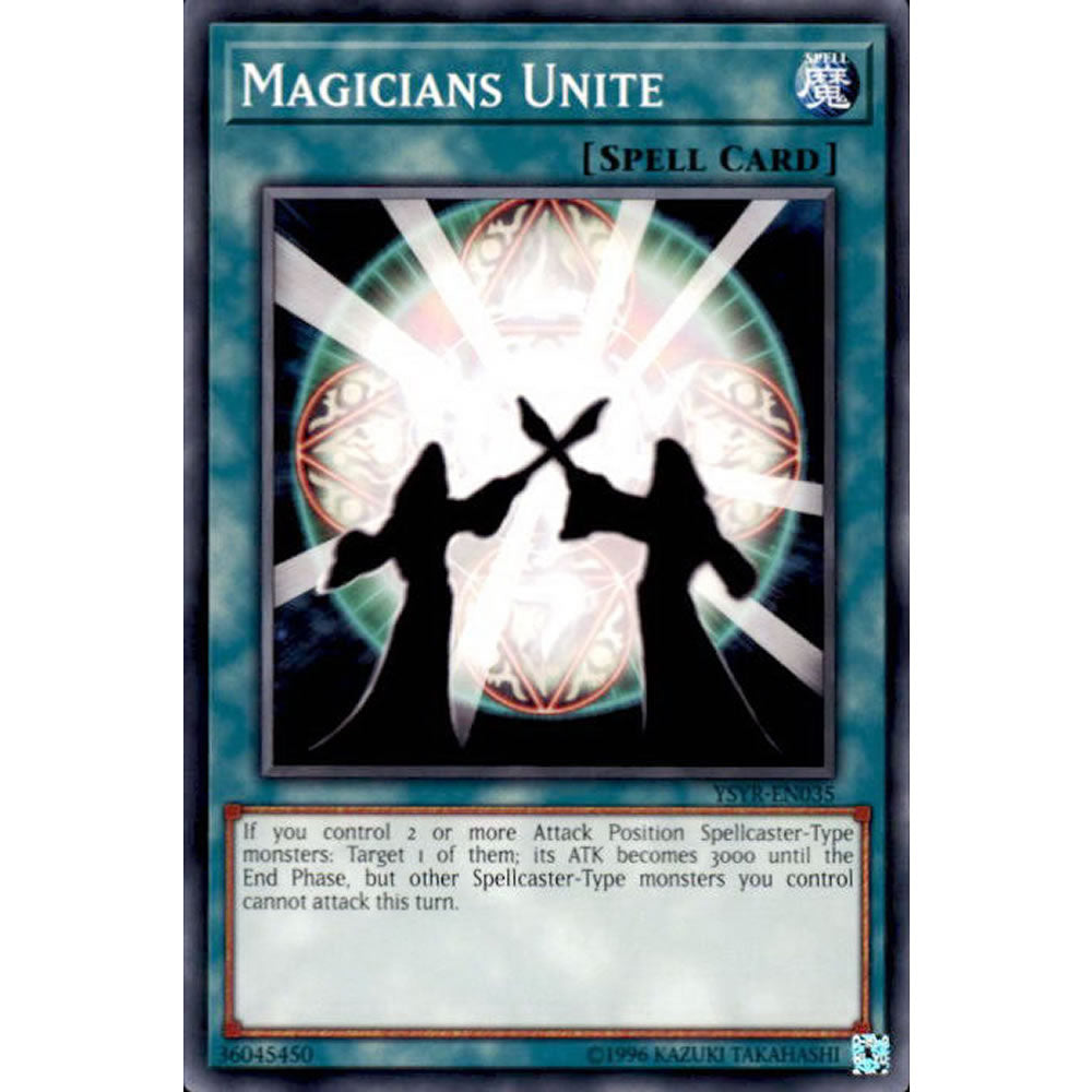 Magicians Unite YSYR-EN035 Yu-Gi-Oh! Card from the Yugi Reloaded Set