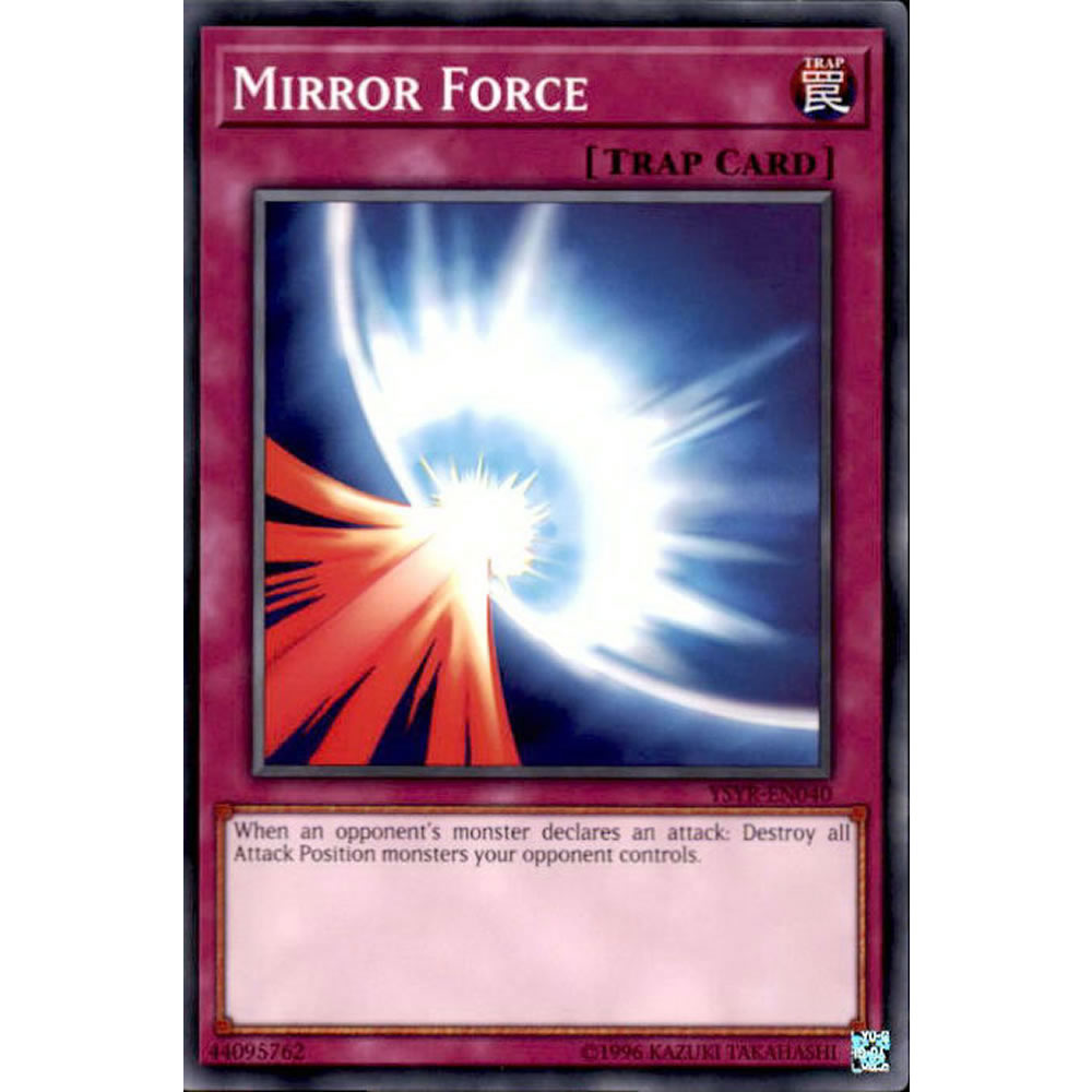 Mirror Force YSYR-EN040 Yu-Gi-Oh! Card from the Yugi Reloaded Set