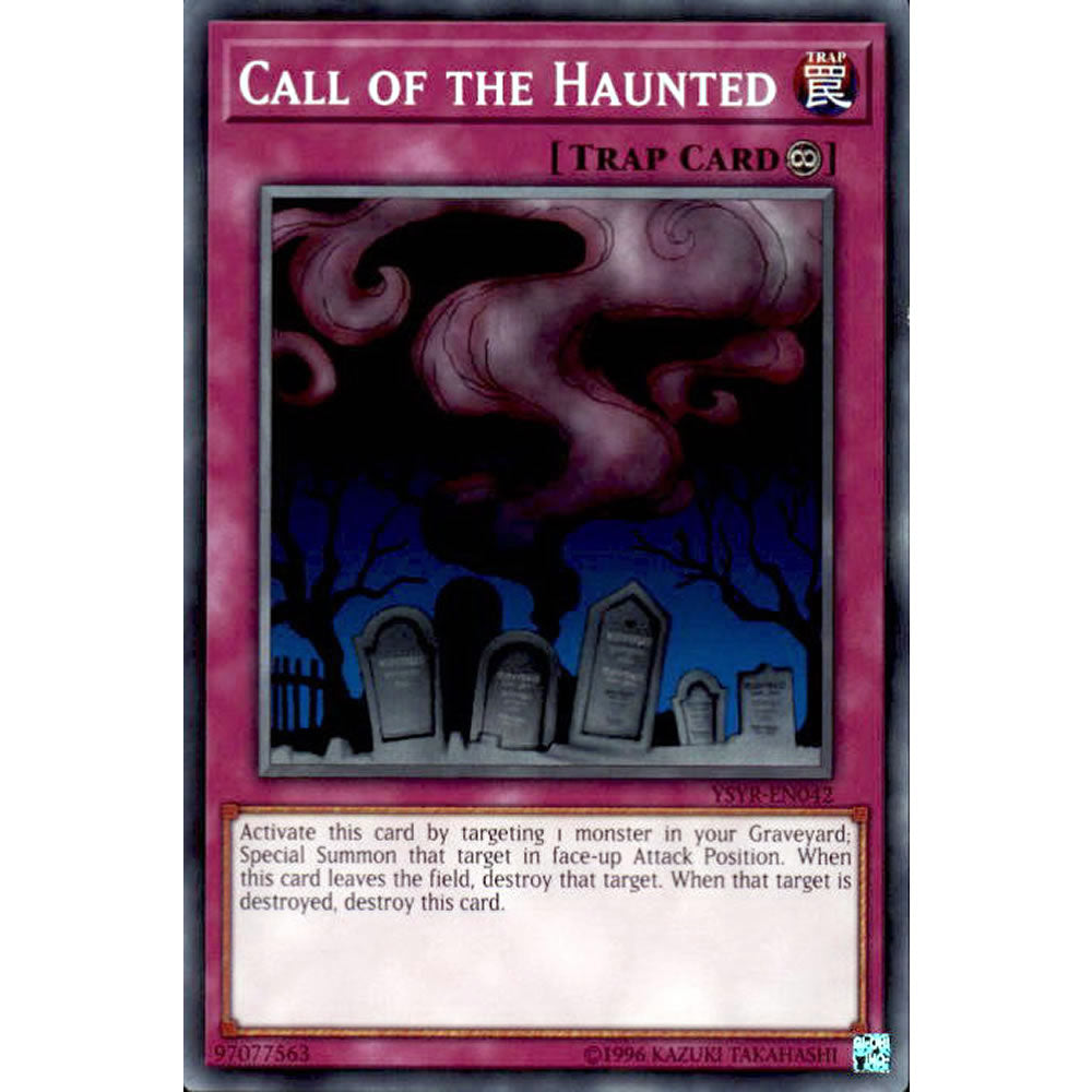 Call of the Haunted YSYR-EN042 Yu-Gi-Oh! Card from the Yugi Reloaded Set