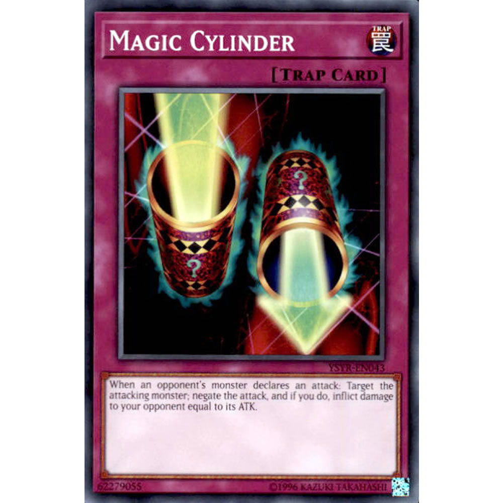 Magic Cylinder YSYR-EN043 Yu-Gi-Oh! Card from the Yugi Reloaded Set