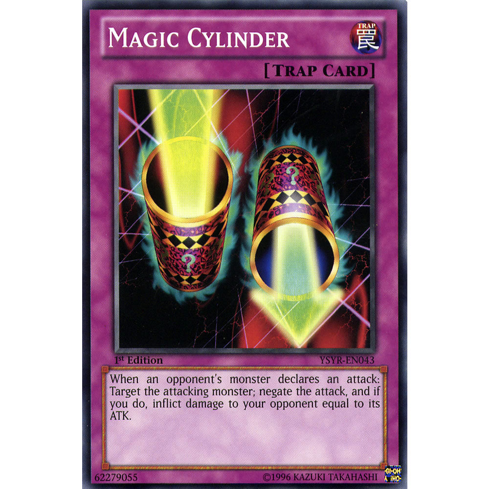 Magic Cylinder YSYR-EN043 Yu-Gi-Oh! Card from the Yugi Reloaded Set