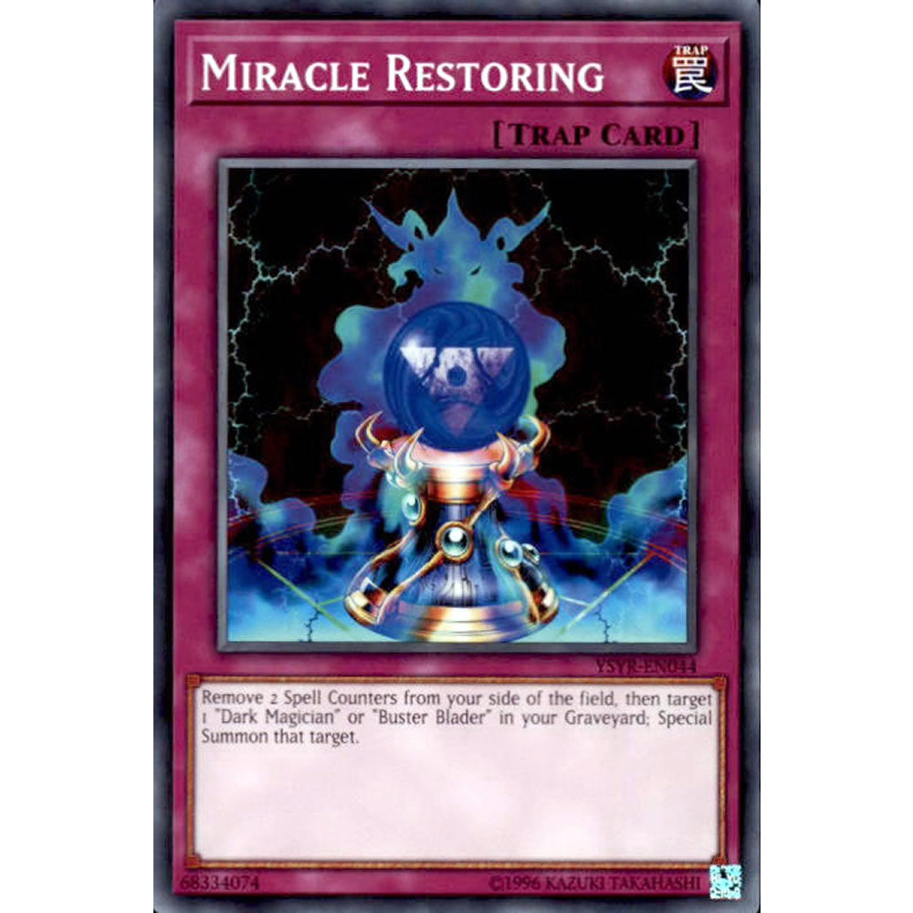 Miracle Restoring YSYR-EN044 Yu-Gi-Oh! Card from the Yugi Reloaded Set