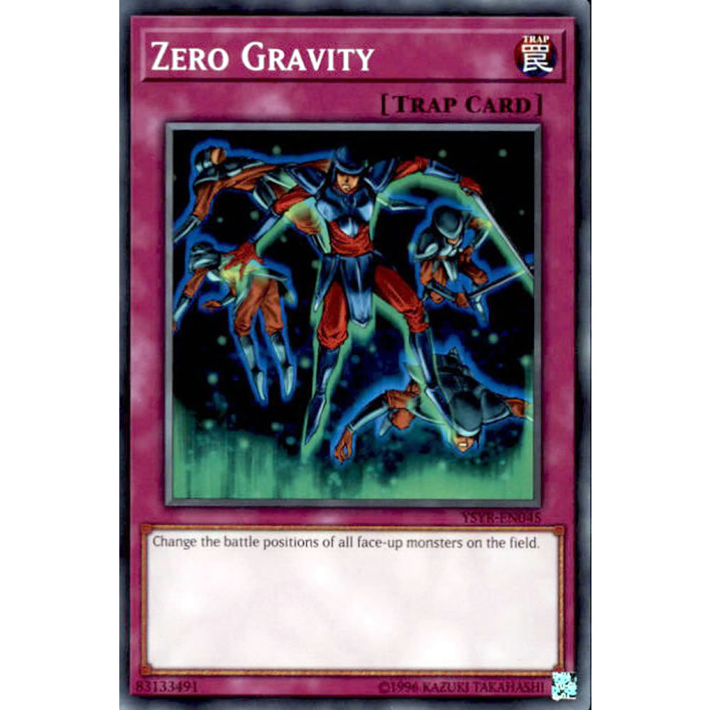 Zero Gravity YSYR-EN045 Yu-Gi-Oh! Card from the Yugi Reloaded Set