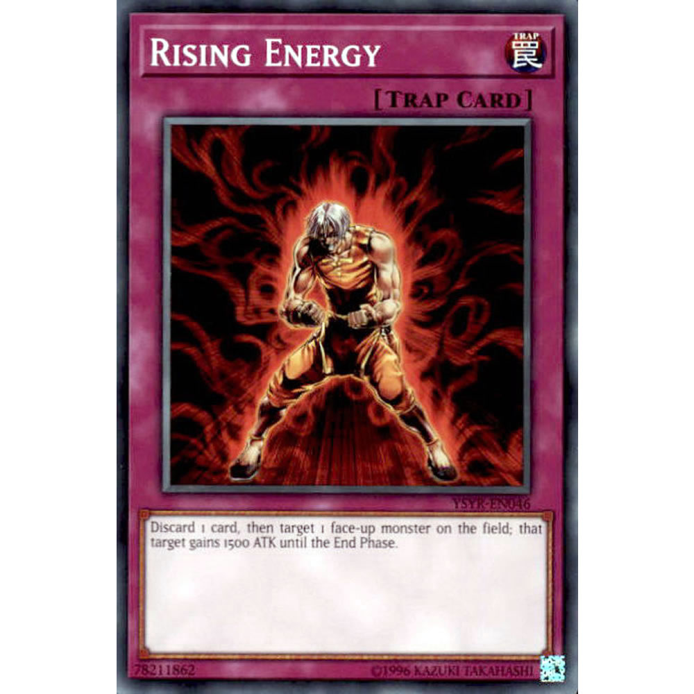 Rising Energy YSYR-EN046 Yu-Gi-Oh! Card from the Yugi Reloaded Set