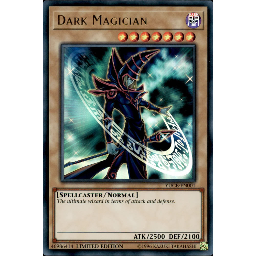 Dark Magician YUCB-EN001 Yu-Gi-Oh! Card from the Yugi and Kaiba Duelist Collectors Box Set