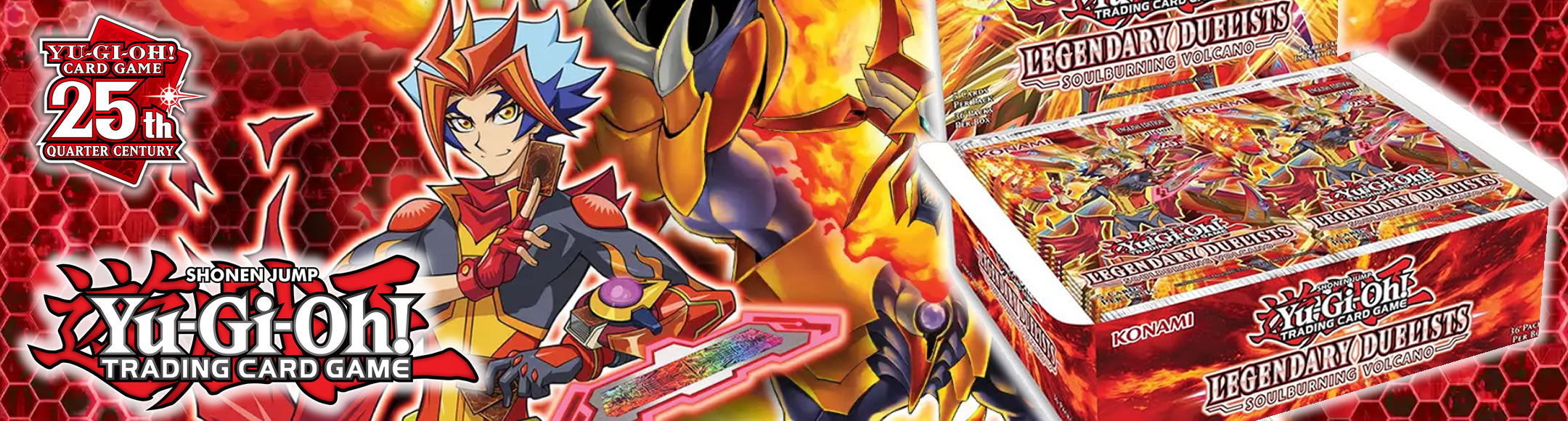 Yu-Gi-Oh! Legendary Duelists: Soulburning Volcano Booster Box