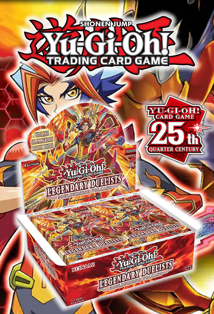 Yu-Gi-Oh! Legendary Duelists: Soulburning Volcano Booster Box