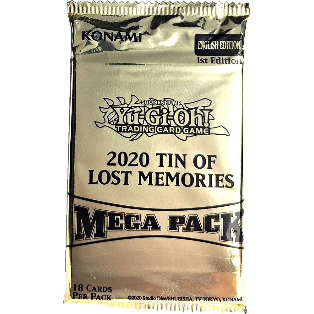 Yu-Gi-Oh! 2020 Tin of Lost Memories Tin Mega Pack Booster Pack