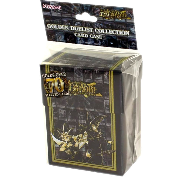 yugioh 5ds konami duelist deck card carrying case Yu-Gi-Oh! Golden Duelist Card Case Deck Box