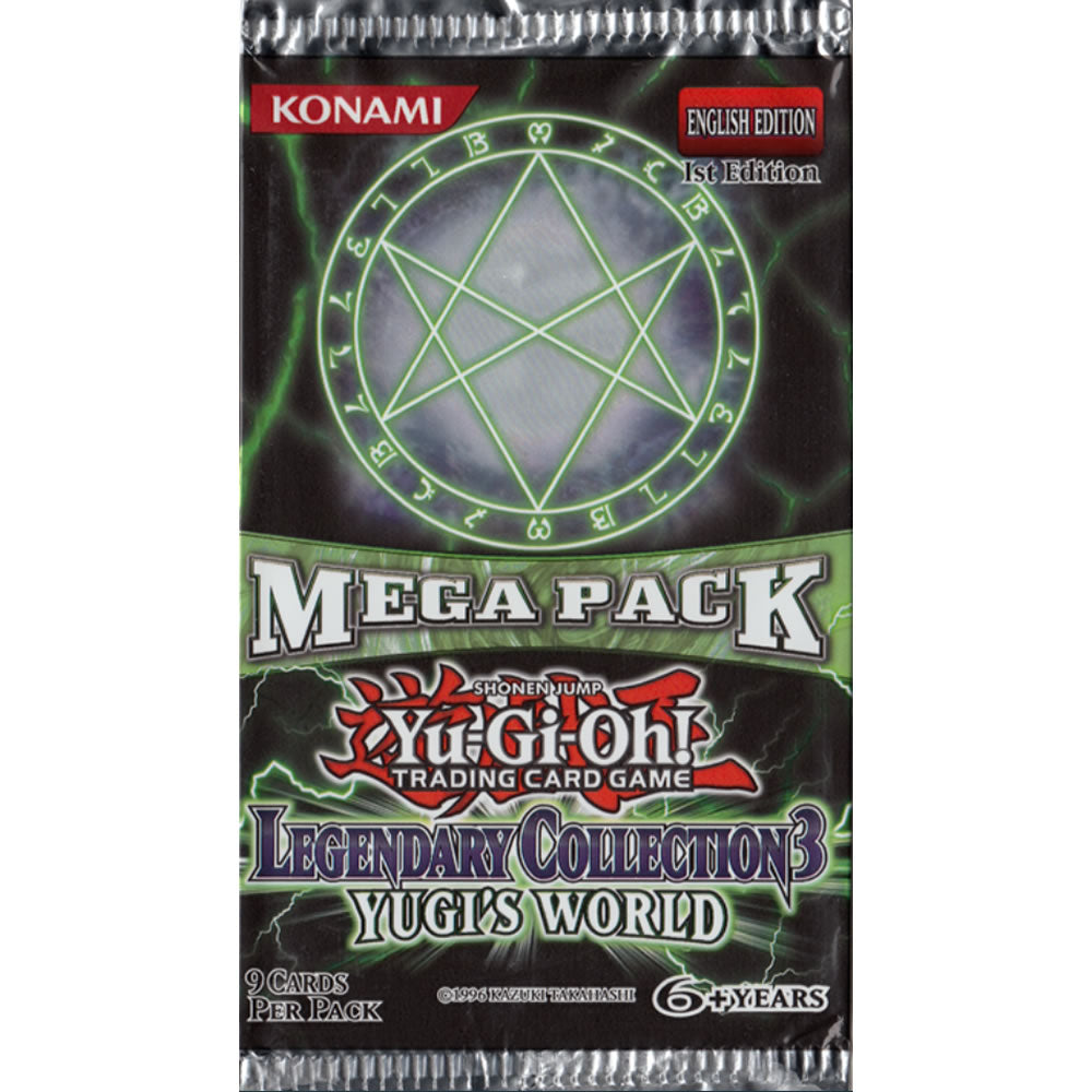 Yu Gi Oh Legendary Collection 3 Yugi S World Mega Pack Booster Pack